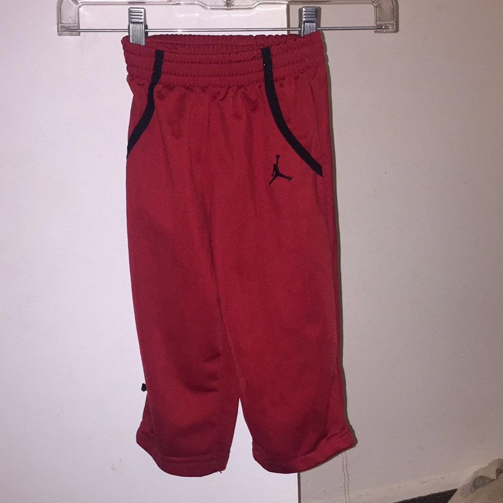 18M boys red Athletic pants